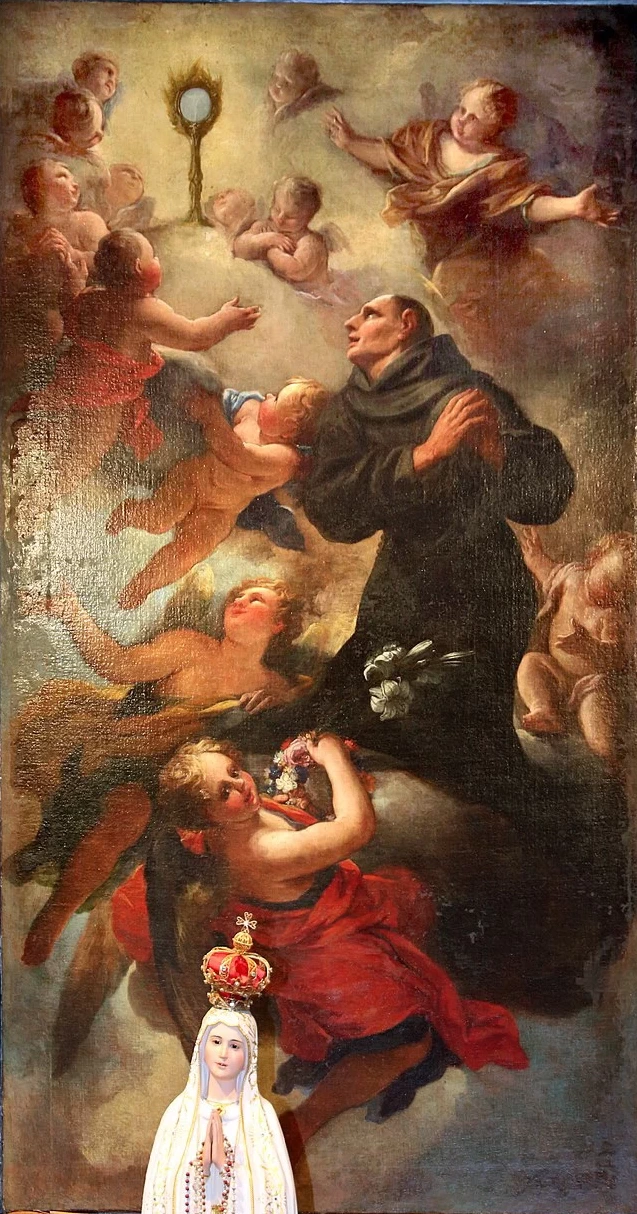 San Pasquale Bajlon in adorazione dell'Eucarestia - Ognissanti, Firenze
